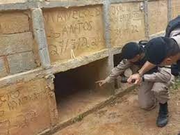 Mafia narco en Brasil: una mujer de 36 años fue enterrada viva en cementerio y rescatada diez horas después