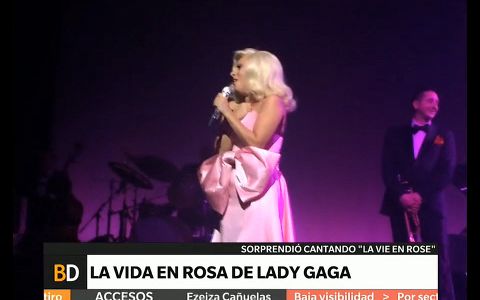 La "Vida en rosa" de Lady Gaga