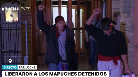 Liberaron a los mapuches detenidos en Bariloche