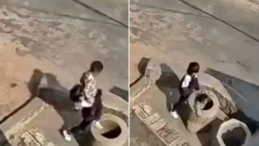 Horror y escozor en China: una niña de 7 años tiró a un nene de 4 a un pozo
