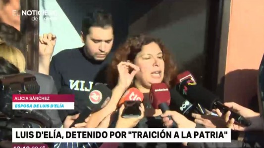Tras la detención, habló la esposa de Luis D´Elía: "Este no parece un gobierno democrático"