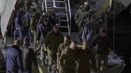 Rusia y Ucrania intercambiaron prisioneros