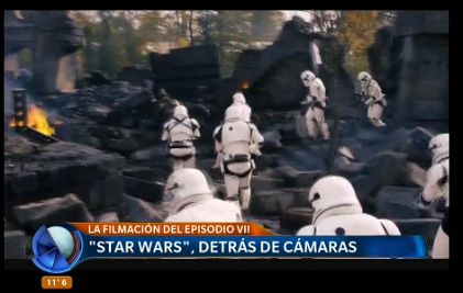 "Star Wars", detrás de cámaras