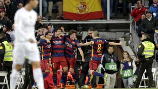 Barcelona se floreó ante el Real Madrid