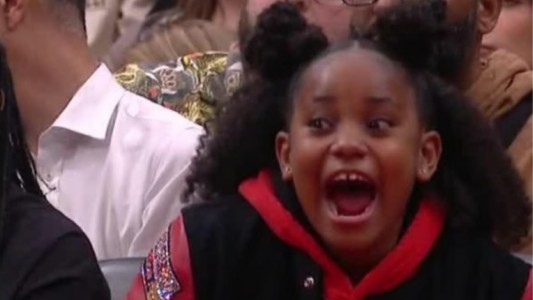 Por sus gritos, eligieron a la hija de una estrella de la NBA como MVP de un partido