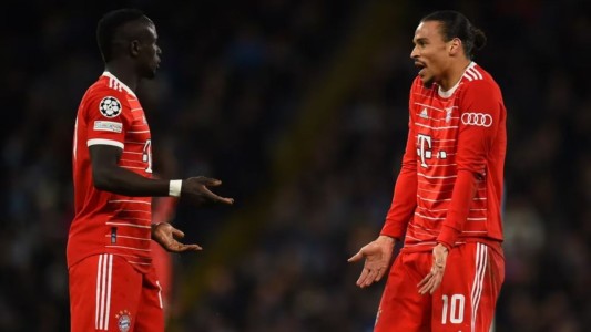 El insulto racista que desató las trompadas entre Leroy Sané y Sadio Mané en el Bayern Munich