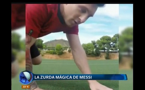 La zurda mágica de Messi