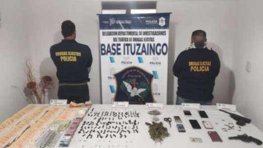 Ocho detenidos por narcotráfico en Ituzaingó: uno de ellos es del Servicio Penitenciario Bonaerense