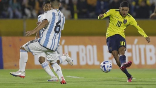 Argentina cayó ante Ecuador y perdió el invicto en el Sudamericano Sub-17