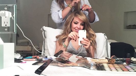 Antes y después del maquillaje: famosas ante el espejo