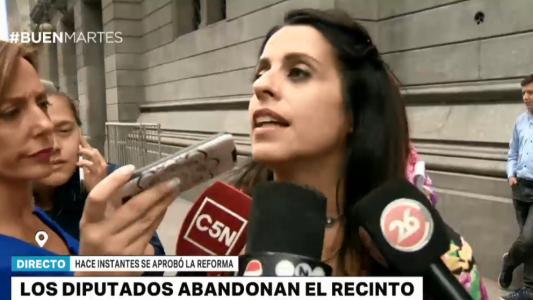 Los diputados abandonaron el recinto: "Es una ley perversa"