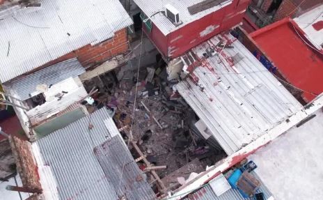 "No hay personas vivas atrapadas", afirmó el jefe de Bomberos sobre el derrumbe en Floresta