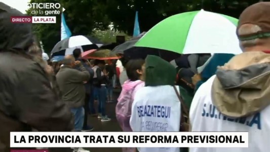 Tensión por la reforma previsional bonaerense