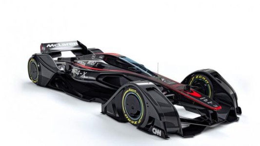 McLaren prepara un Fórmula 1 parecido a un "Batimóvil"