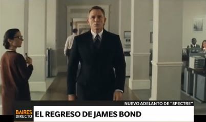 Espectacular tráiler del nuevo James Bond