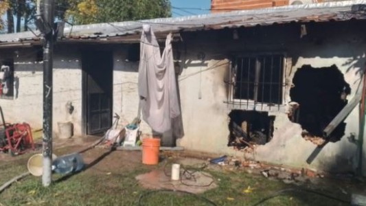Tragedia en Garín: se incendió una casa y murieron un bebé de 1 año y su hermana de 3