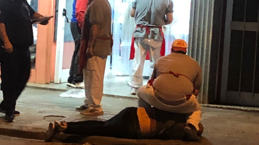 Punta Alta: cliente enojado agredió con una baldosa al carnicero