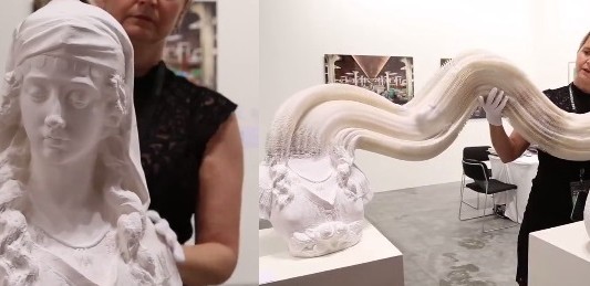 Cómo son las esculturas que se expanden y cambian de aspecto