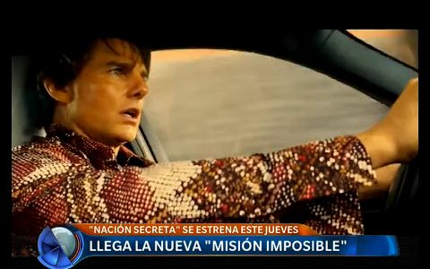 Llega "Nación Secreta" la nueva película de la serie de "Misión Imposible"