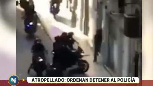 Incidentes en el Congreso: ordenan detener al policía que atropelló a un joven