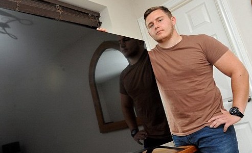 Una mosca le rompió la TV y se niegan a repararla por ser un "acto de Dios"