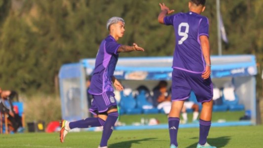 Mundial Sub-20: Argentina goleó a República Dominicana en su primer amistoso de preparación