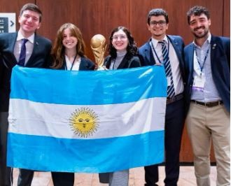 Estudiantes de la UBA obtuvieron la máxima distinción en la principal competencia de Naciones Unidas