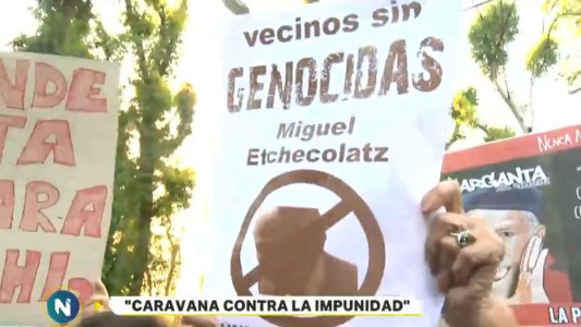 Mar del Plata: vecinos repudiaron la prisión domiciliaria de Miguel Etchecolatz