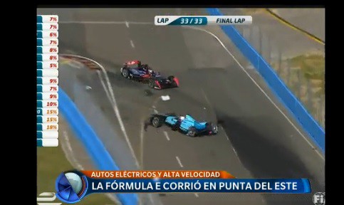 La Fórmula E corrió en Punta del Este