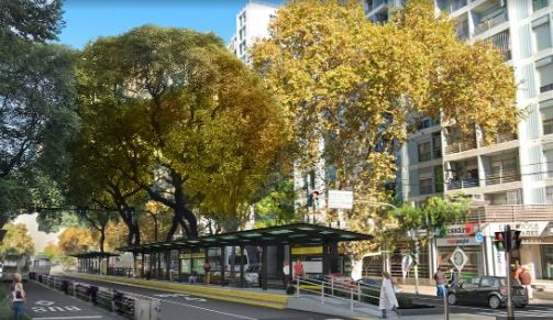 Habilitan el segundo tramo del Metrobus en el Bajo porteño que llegará a La Boca