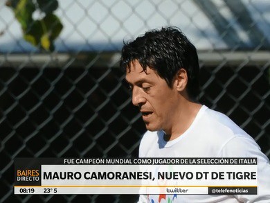Mauro Camoranesi es el nuevo técnico de Tigre