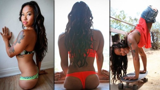 La joven sin piernas que triunfa como modelo de lencería