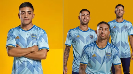 La camiseta que Boca estrenará esta noche ante Argentinos