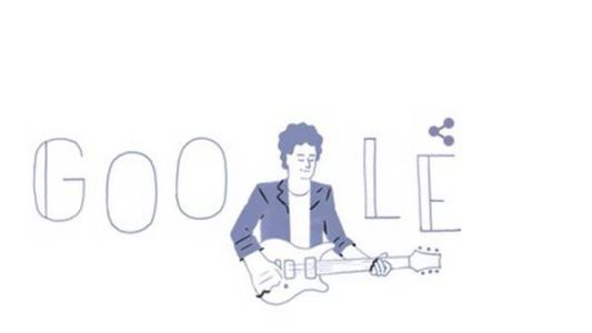 Un doodle del cumpleaños de Cerati recorre el mundo con Google