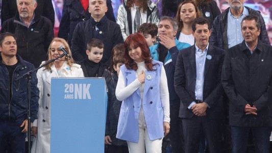 Quiénes son los niños que estaban junto a Cristina