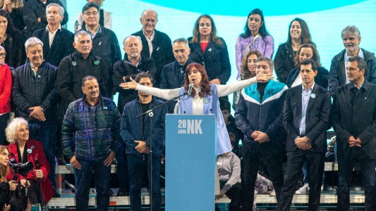 La Renga, Divididos y Callejeros: qué decían las canciones en el acto de Cristina Kirchner