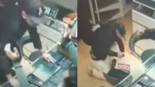 Violencia, gritos y tensión: así fue el millonario robo a una joyería en Caballito