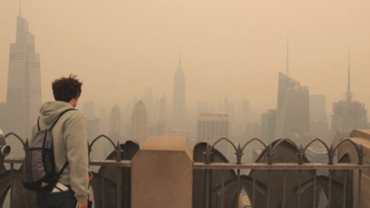 Video: Nueva York se llenó del humo de los incendios forestales de Canadá