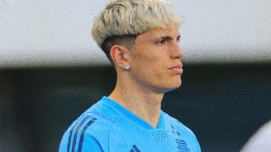 Garnacho: "Si no debuto en esta gira, no importa, ya sé que quiero estar con Argentina"