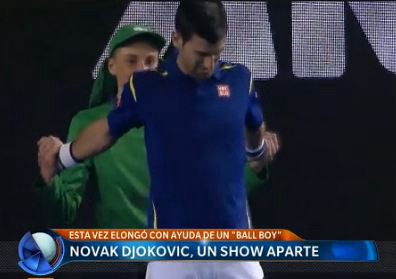Djokovic, un show aparte
