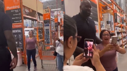 "Yo pago por eso": la sorpresa de Shaquille O'Neal a una familia en un mercado