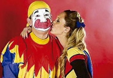 Difundieron una foto de Piñon Fijo sin maquillaje de payaso