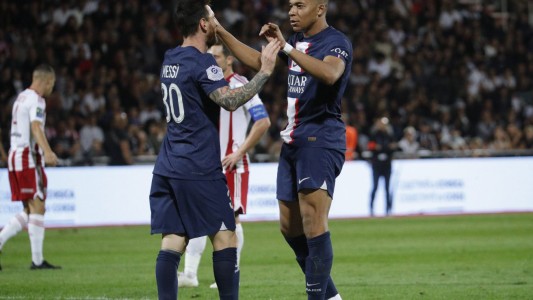 "Gracias por estos dos años juntos en París", el emotivo mensaje de Mbappé a Messi