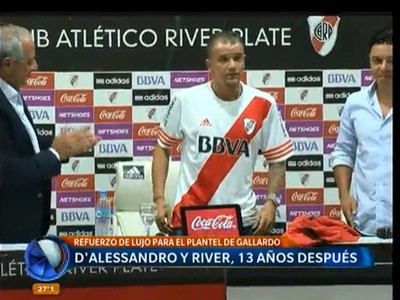 El "Cabezón" ya se puso la camiseta del millonario