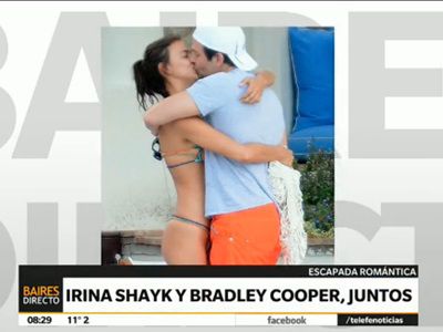 Bradley Cooper e Irina Shayk en la isla de Capri