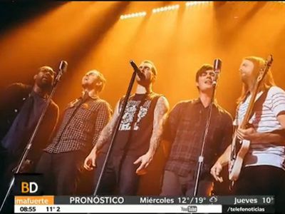 Maroon Five vuelve a la Argentina