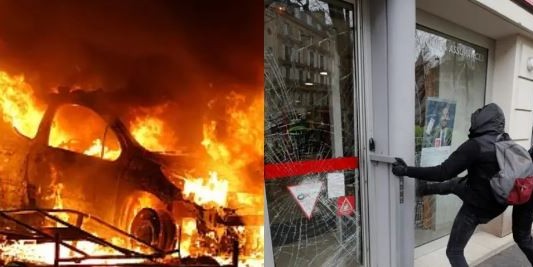 Francia despliega blindados y tropas frente a saqueos e incendios en protestas por gatillo fácil