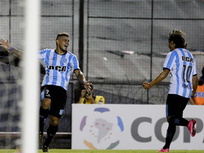 Racing se metió en los grupos de la Libertadores con un triunfo 1 a 0 sobre Puebla