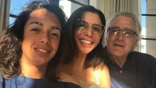 Murió el nieto de Robert De Niro a los 19 años