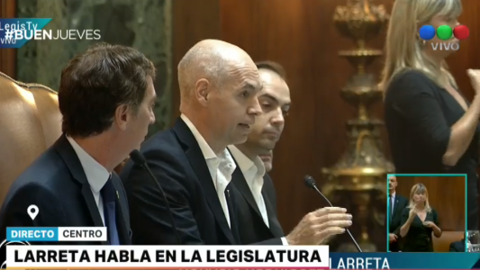 Horacio Rodríguez Larreta abrió las sesiones ordinarias en la Legislatura